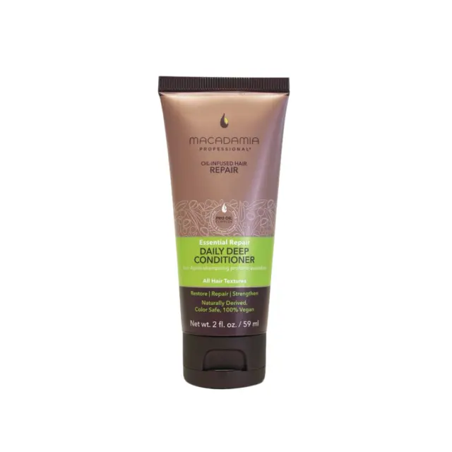 Macadamia Oil-Infused Hair Daily Deep Conditioner Essential Repair 59ml