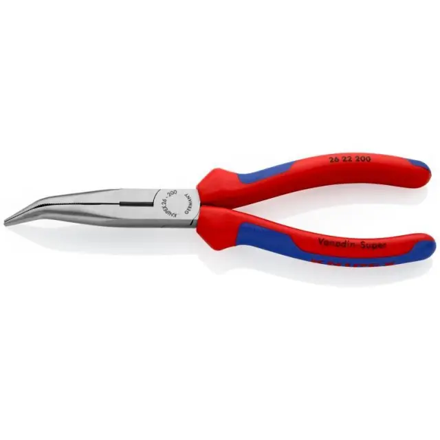 Knipex 2622200 - Μυτοτσίμπιδο Κυρτό Ηλεκτρολόγου Μήκους 200mm 2
