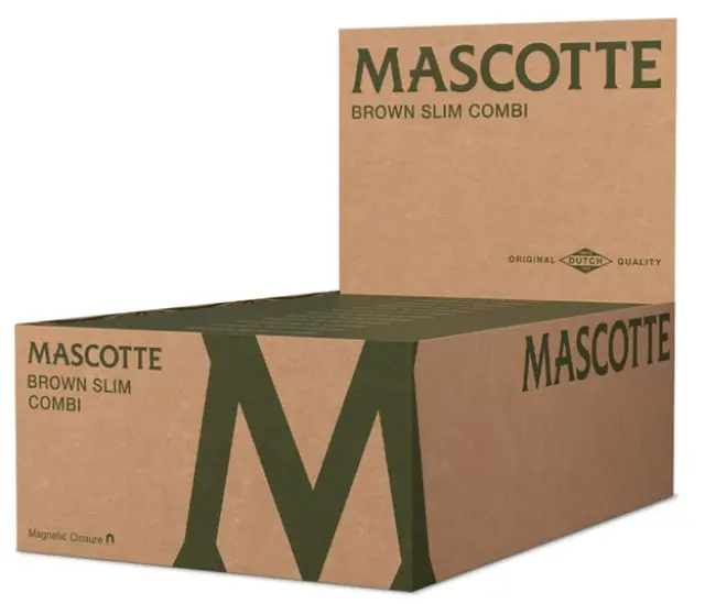 Χαρτάκια Mascotte Original Brown Combi King Size Slim με Τζιβάνα - 34φ. 3