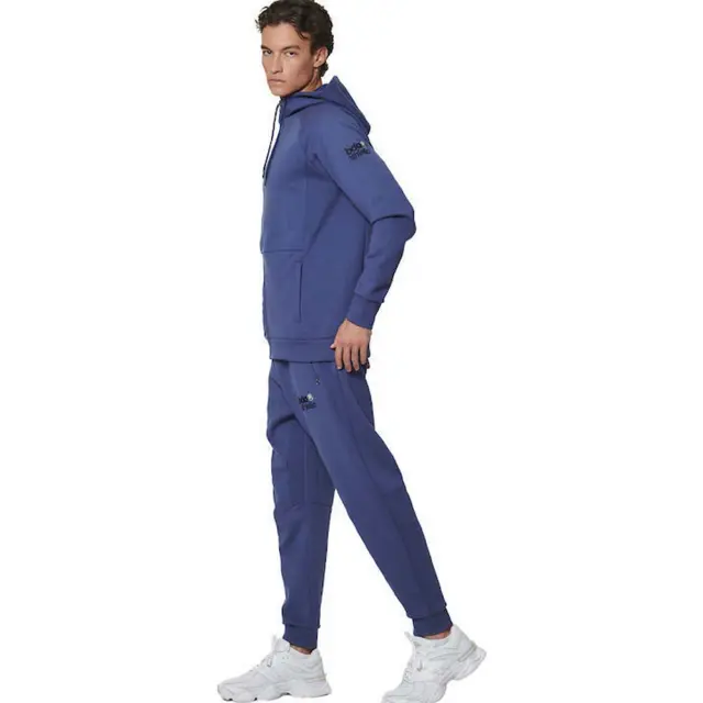 Body Action Men's Tech Fleece Sweatpants Μπλε Σκούρο 023532-04 (Body Action) 2
