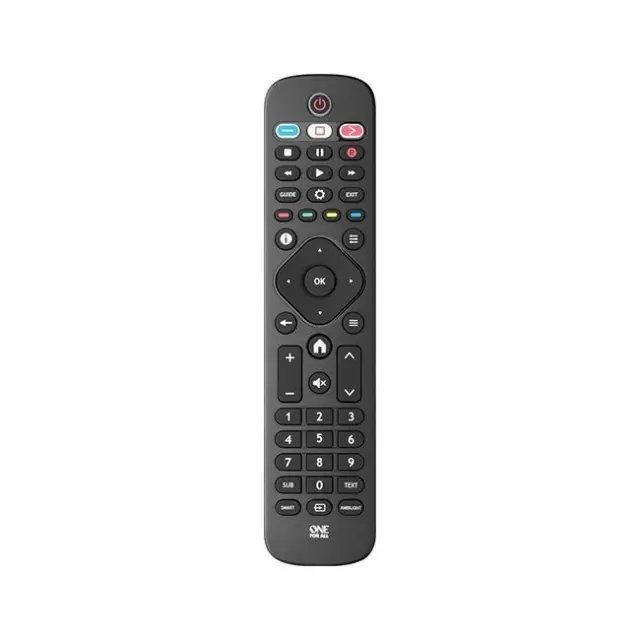 One For All Remote Control for Philips TVs Black (URC4913)