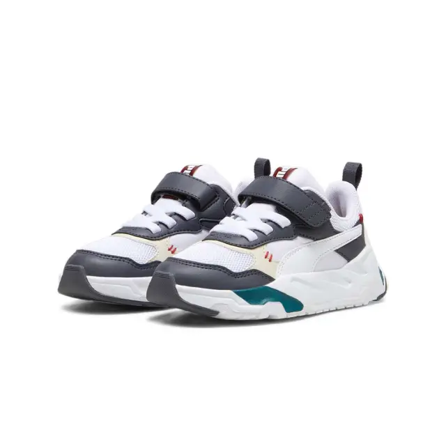 Puma Kids Trinity Mid 90s AC+ (PS) Άσπρο - Γκρι 398000-01 (Puma) 3