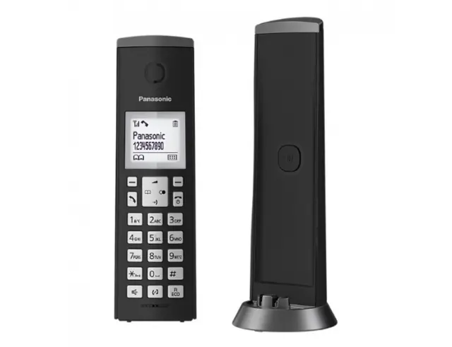 Ασύρματο Ψηφιακό Τηλέφωνο Panasonic KX-TGK210GRB Μαύρο Φραγή ενοχλητικών Κλήσεων και Λειτουργία Eco 2