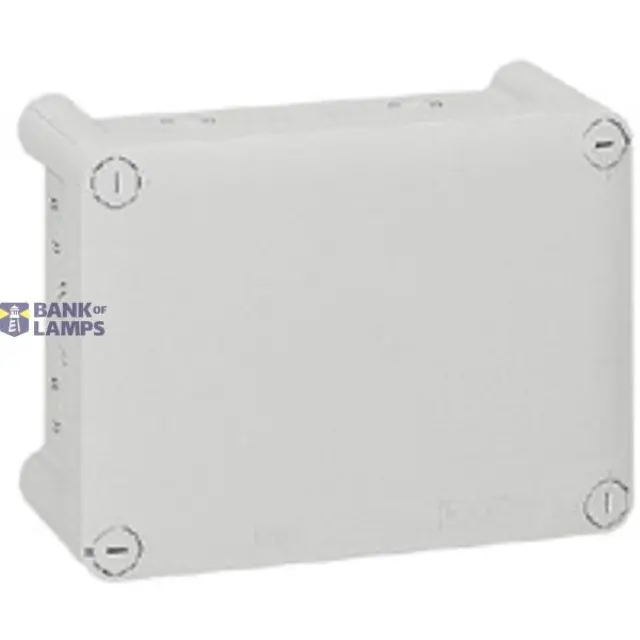 Box Plexo - IP 55 - IK 07 - 180x140x86 - knock-out ISO cable entries