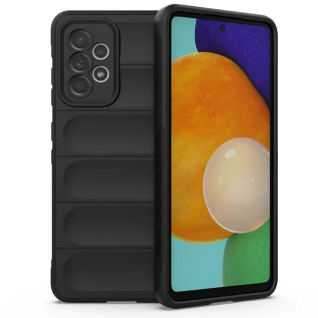 Techsuit® Προστατευτική Θήκη Σιλικόνης για Samsung Galaxy A52/Α52s - Black