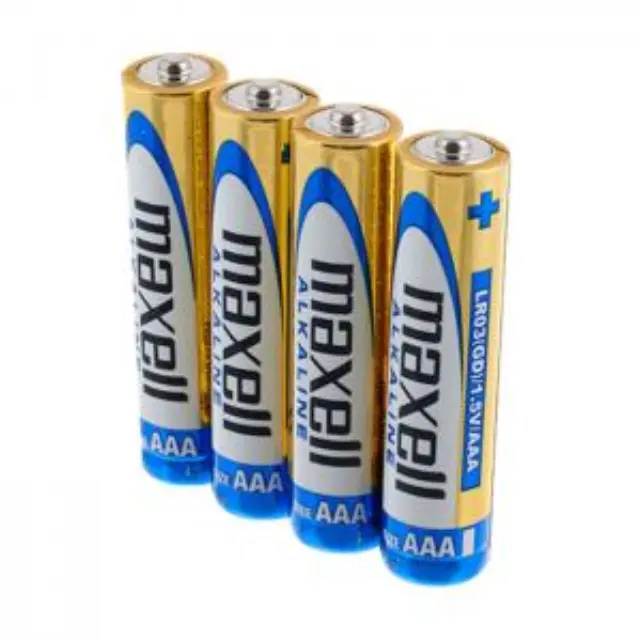 Αλκαλικές μπαταρίες Maxell AAA-LR3, σε blister 24 τεμαχίων. 2