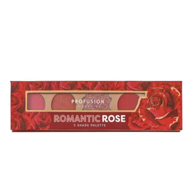 Profusion Παλέτα Σκιών 5 Αποχρώσεις | Απόχρωση Romantic Rose
