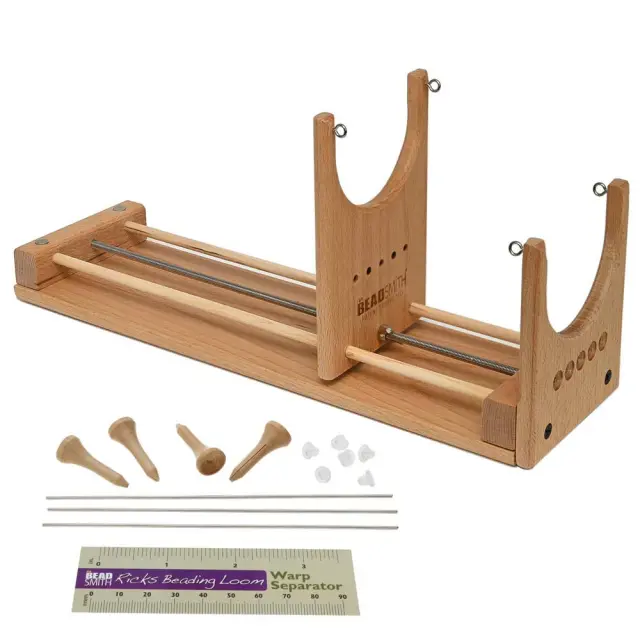 Ξύλινος Αργαλειός Ricks Beading Loom για Χάντρες