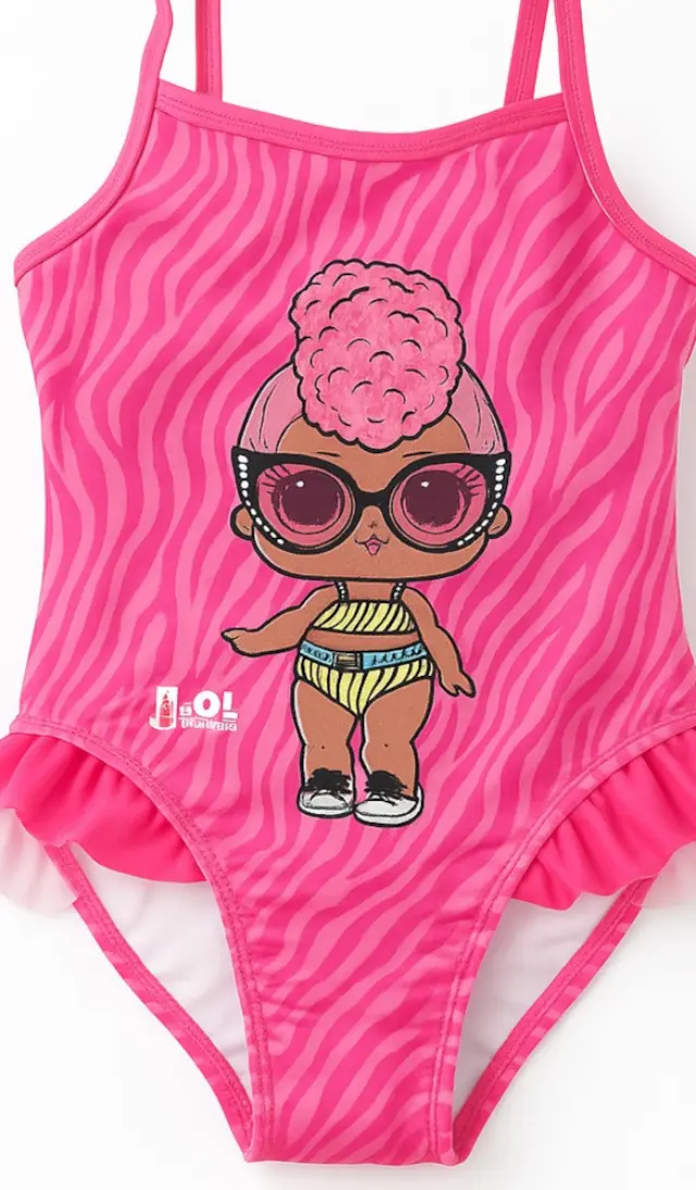 Ολόσωμο Μαγιό για Κορίτσι LoL Pink 8080158 - 5-6 Y (110-116cm) 3