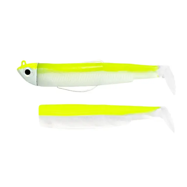 Σιλικονούχο Fiiish Black Minnow Νο3 Combo BM3015 Combo Shore - 12gr Fluo Yellow