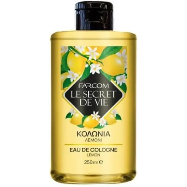 Farcom Secret de vie Κολώνια με άρωμα Λεμόνι 250ml