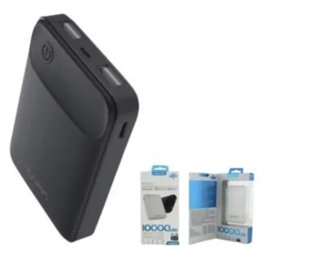 NEWTOP Powerbank PB25 10000mAh DC 5V σε ΜΑΥΡΟ Χρώμα
