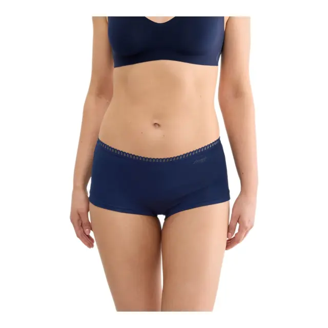 Sloggi Γυναικείο Boxer GO Crush Short - Τριπλό Πακέτο, Χρώμα Τιρκουάζ 2
