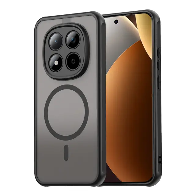 Techsuit® HaloFrost II MagSafe για Xiaomi Redmi Note 15 Pro+ 5G/Poco M8 Pro 5G-Black