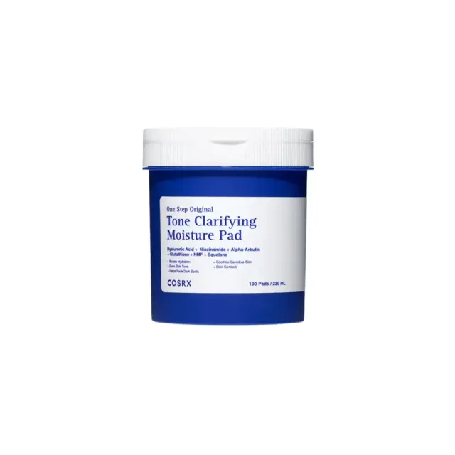 Cosrx One Step Original Tone Clarifying Pad Εμποτισμένα Επιθέματα Προσώπου για Απολέπιση με AHA και BHA, 100τμχ