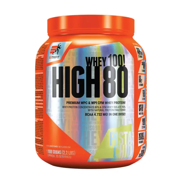 Extrifit High Whey 80 pistachio, 1000-g