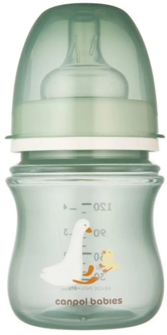 Μπουκάλι Κατά των Κολικών PP 120ml +0m Easy Stars Canpol Goose 35/244