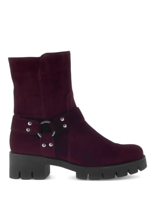 Gabor Μποτάκια Γυναικείο δέρμα Nubuck Μπορντώ GAB/51713 15-MULBERRY 3