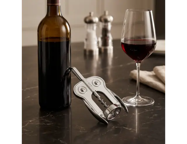 Τιρμπουσόν BOJ (00990304) σε σχήμα κουκουβάγιας, Chrome plated 00990304