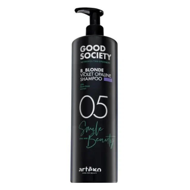 Artègo Good Society 05 B_Blonde Violet Opaline Shampoo protective shampoo to neutralize yellow tones 1000 ml