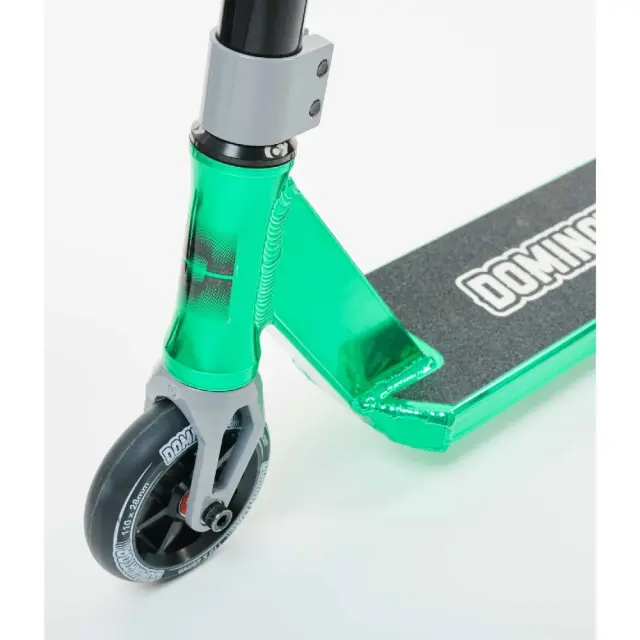 Dominator Mini Team Edition Complete Scooter - Green Chrome Freestyle Πατίνι 3