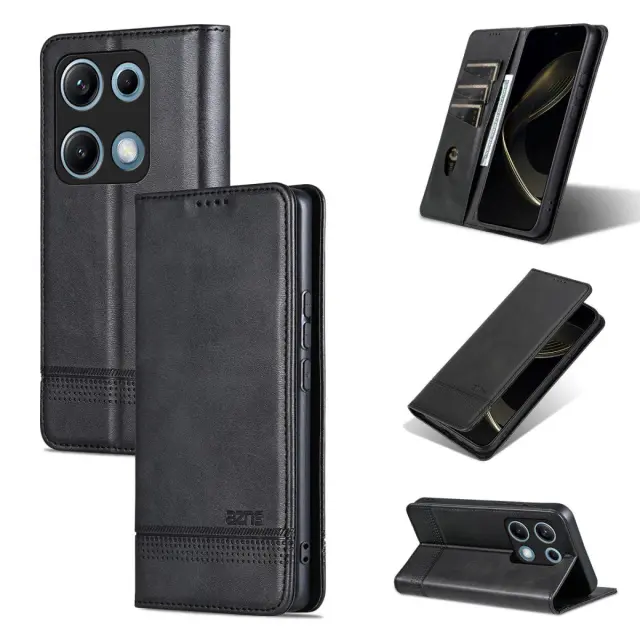 Θήκη Βιβλίο για Redmi Note 14S 4G-Black OEM