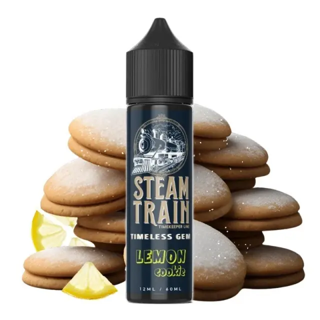 Steam Train Timekeeper Line (Lemon Cookie) Timeless Gem 12ml/60ml 60ml