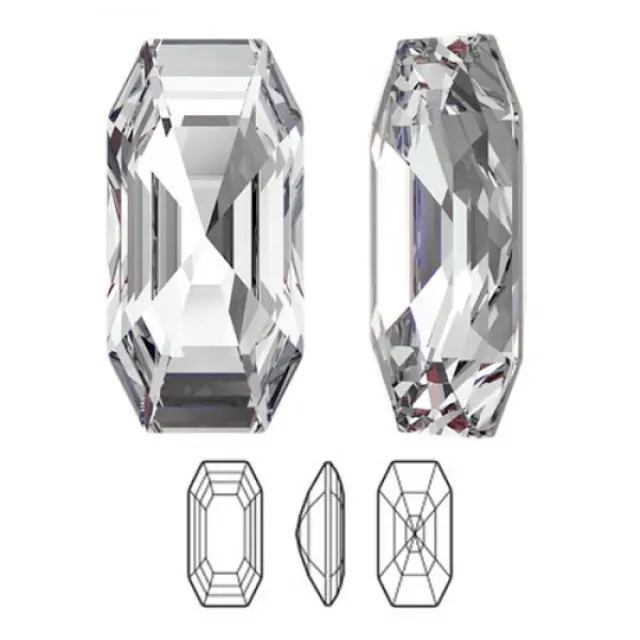 Swarovski 4595 Elongated Imperial Crystal 8x4mm - 4τεμ