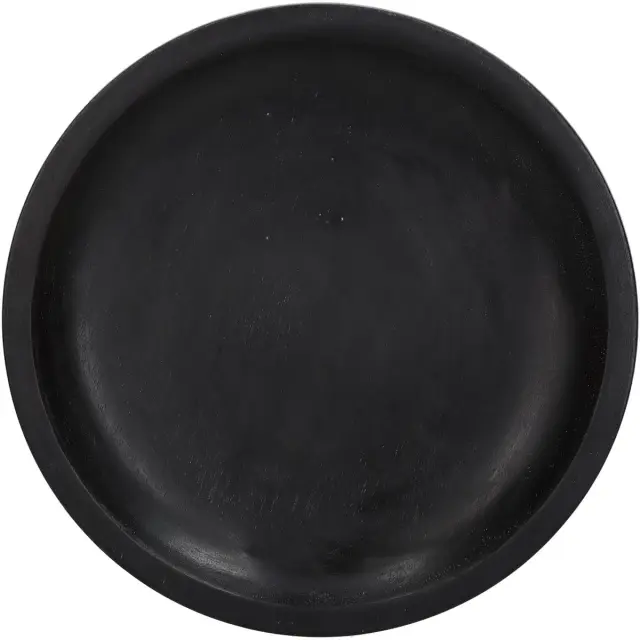 Δίσκος Μαύρο Ξύλο 20.3x20.3x2.5cm