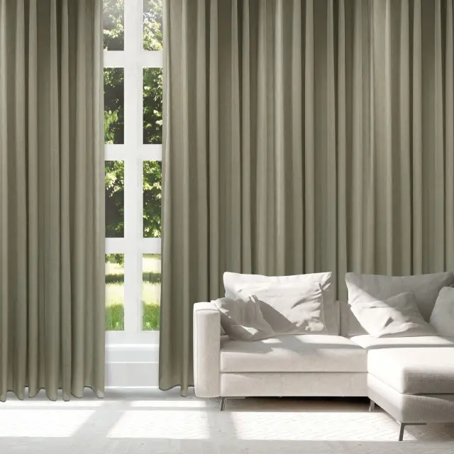 Κουρτίνα 300x265 2222 Χακί Das Home
