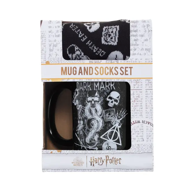 Σετ Κούπα κεραμική + Κάλτσες HARRY POTTER Dark Mark Mug 315ml + Socks 41-45 GP86914 2