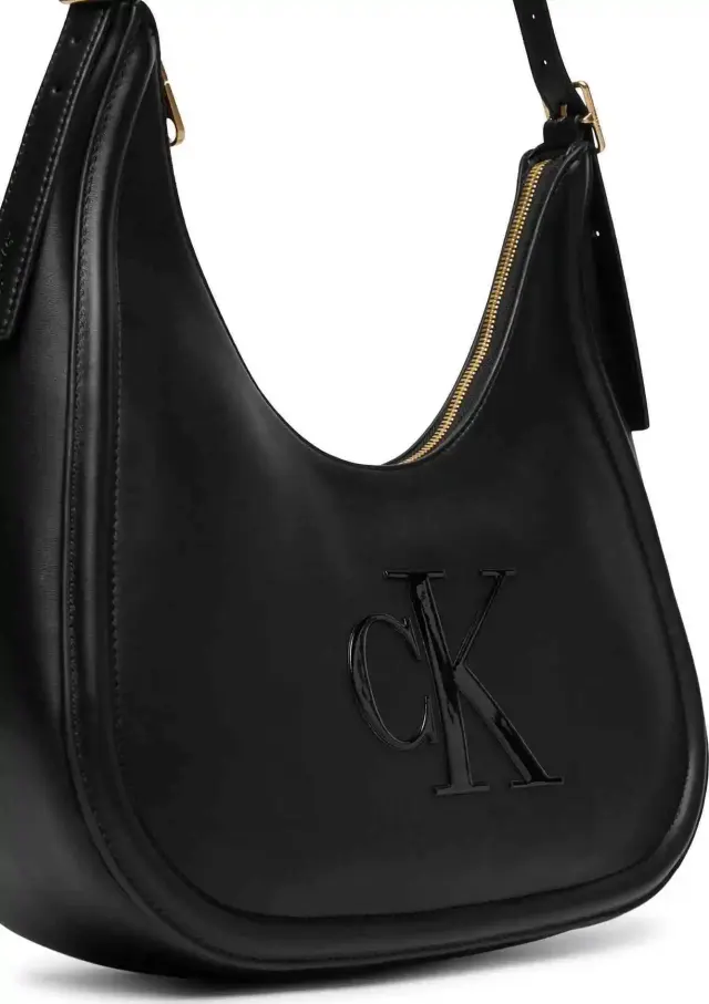 Γυναικεία Τσάντα Ώμου Calvin Klein LV04F3427G-UB1 Μαύρη Μαύρο - One Size 3