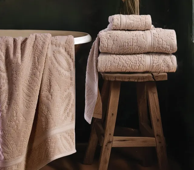 ΠΕΤΣΕΤΑ ΣΩΜΑΤΟΣ LOUIZA 70Χ140 NEF-NEF HOMEWARE BEIGE