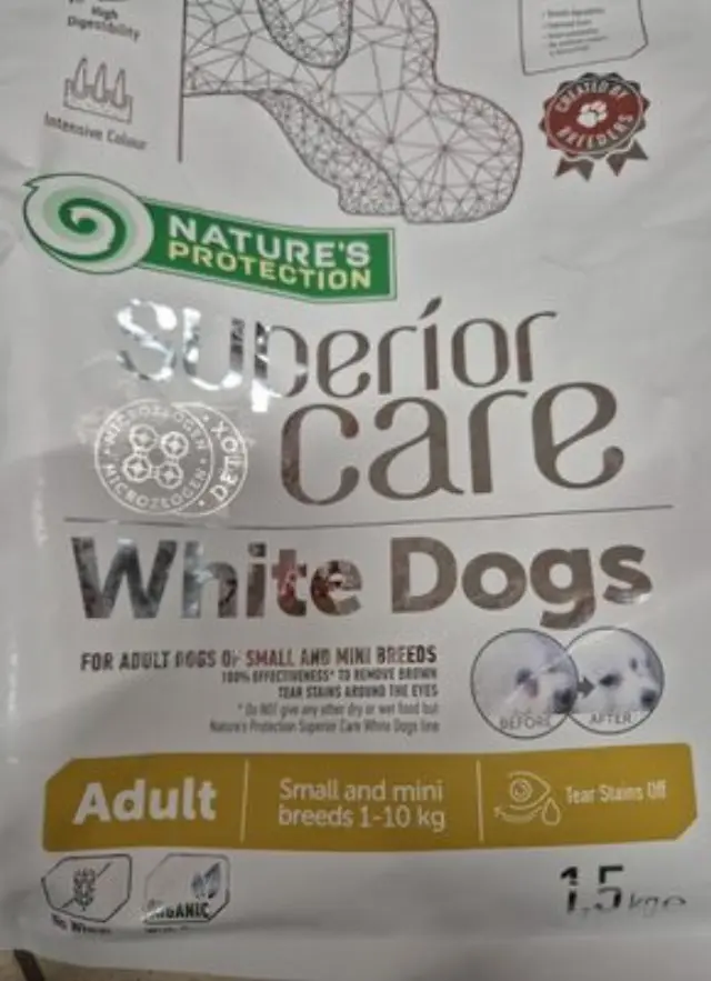 Nature s Protection Superior Care Lamb White Dog Small & Mini Adult Ξηρά Τροφή Σκύλου με Αρνί 1.5kg