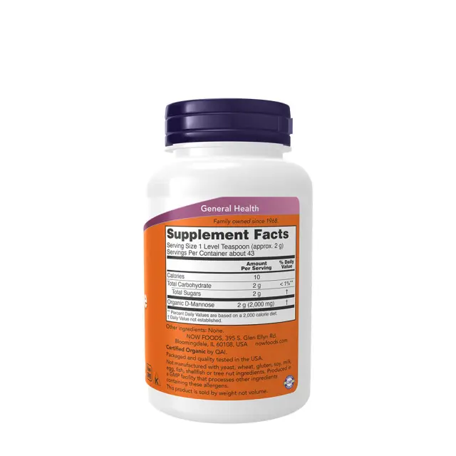 Now Foods D-Mannose Powder 85 g 2