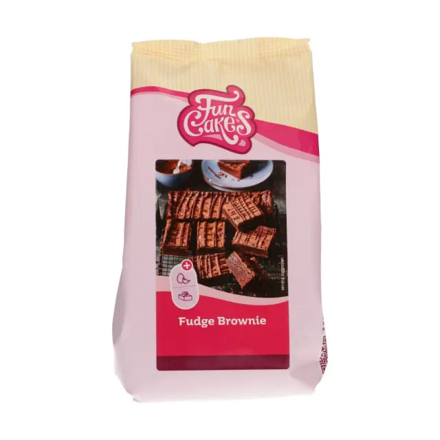 Funcakes Mείγμα για Fudge Μπράουνι - 500γρ.
