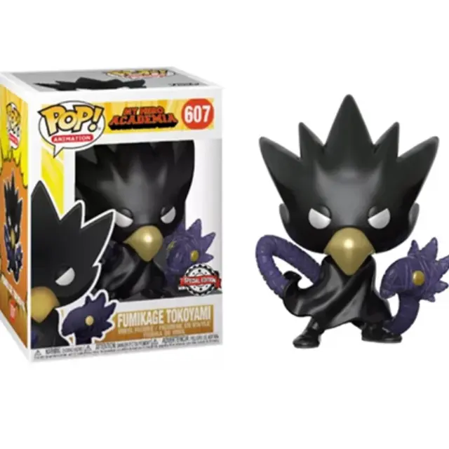 Funko Pop! Animation My Hero Academia Tokoyami Metal Effect Special Edition #607 Figure