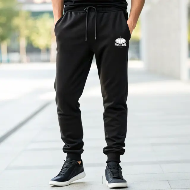 Φόρμα Noshame® Μαύρη με τύπωμα - 612525 - XXL