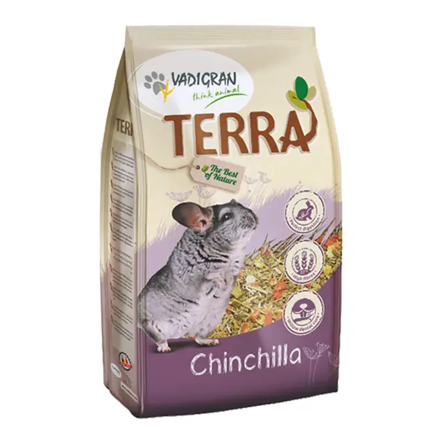 Vadigran Terra Chinchilla Πλήρης Τροφή για Τσιντσιλά 2.25kg