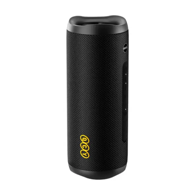QCY Ηχειο SP7 Black – Portable Bluetooth Speaker w Stereo Sound 40W, Mic for Calls, RGB Light Show 3