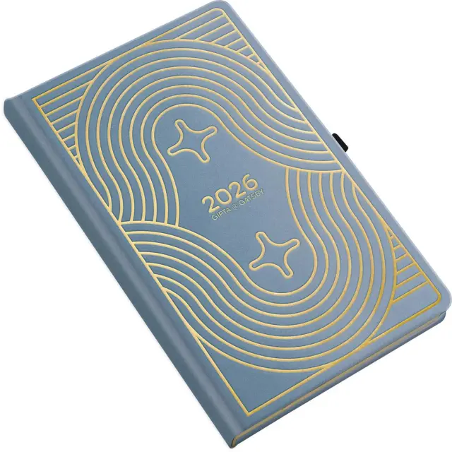 Ημερολόγιο 2026 Gatsby Ημερήσιο 17x24 Γαλάζιο / 626-4417-86 (Unipap)