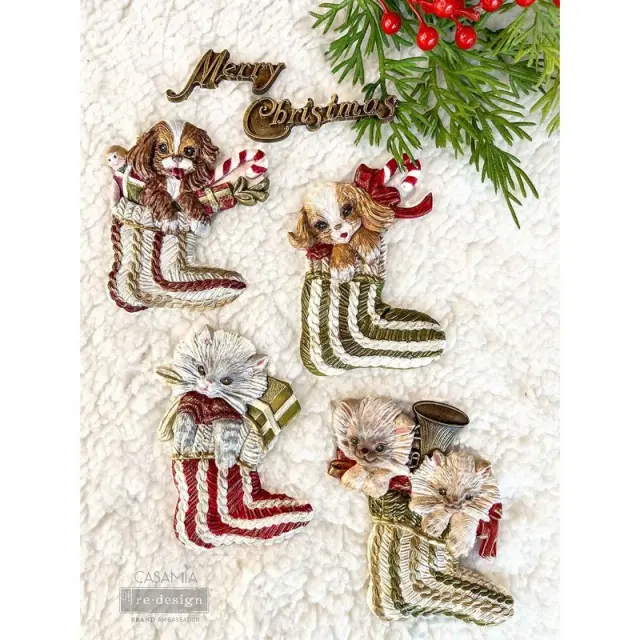 Καλούπι Redesign Prima Marketing 13x25.4cm, Twinkle Paws 2