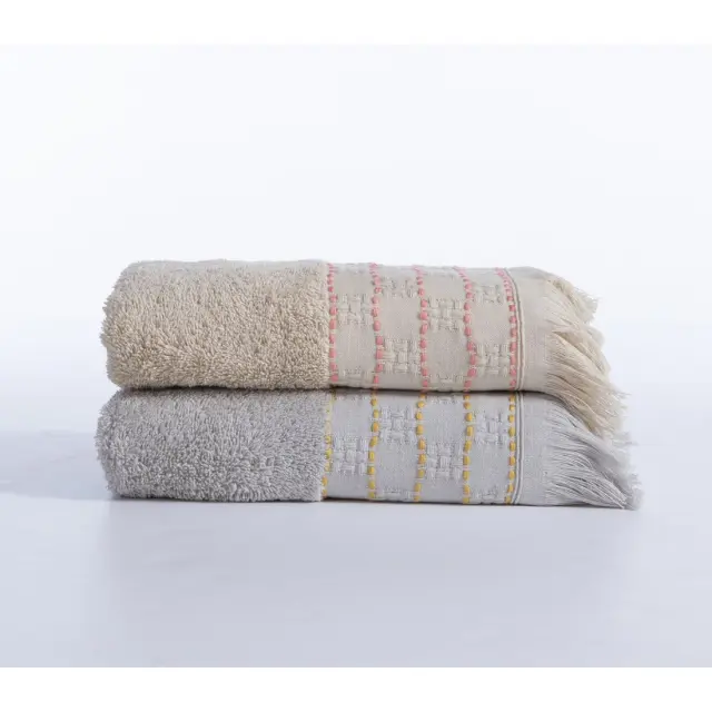 ΠΕΤΣΕΤΑ ΧΕΡΙΩΝ QUANTRO 30X50 NEF-NEF HOMEWARE BEIGE 2