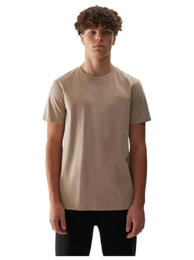 4F T-shirt Beige 4FWSS24TTSHM1154-83S - 2XL