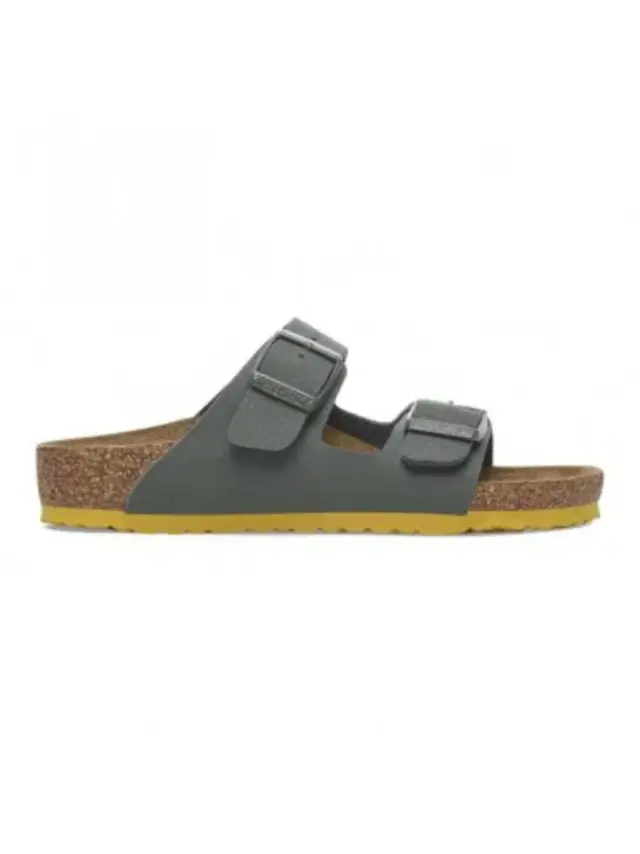 Birkenstock Πέδιλα Παιδικό Birko-Flor(ανθεκτικό υλικό της Birkenstock-επιτρέπει την επαφή με το νερό) Πράσινο BIR/ARIZONA KIDS 1029447 THYME - 31 3