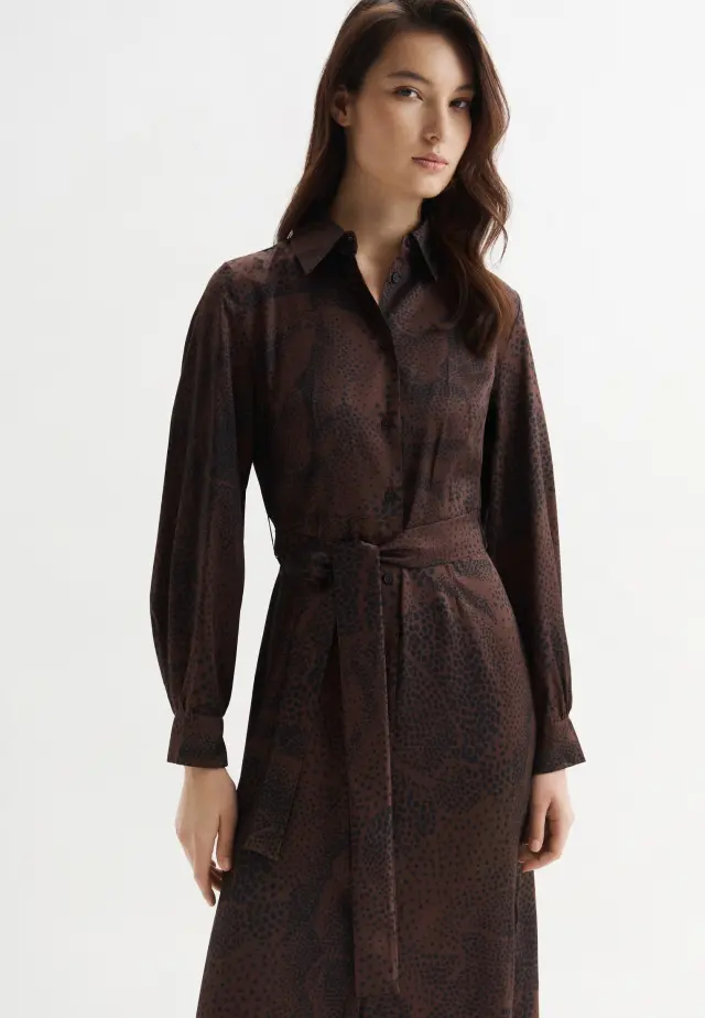 EMME BY MARELLA “EMMALARICO” DRESS (26252260812 BROWN) - 46 3