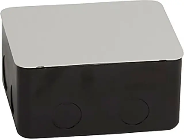 Metal flush-mounting box To Install in concrete floor - 4 Modules, Legrand