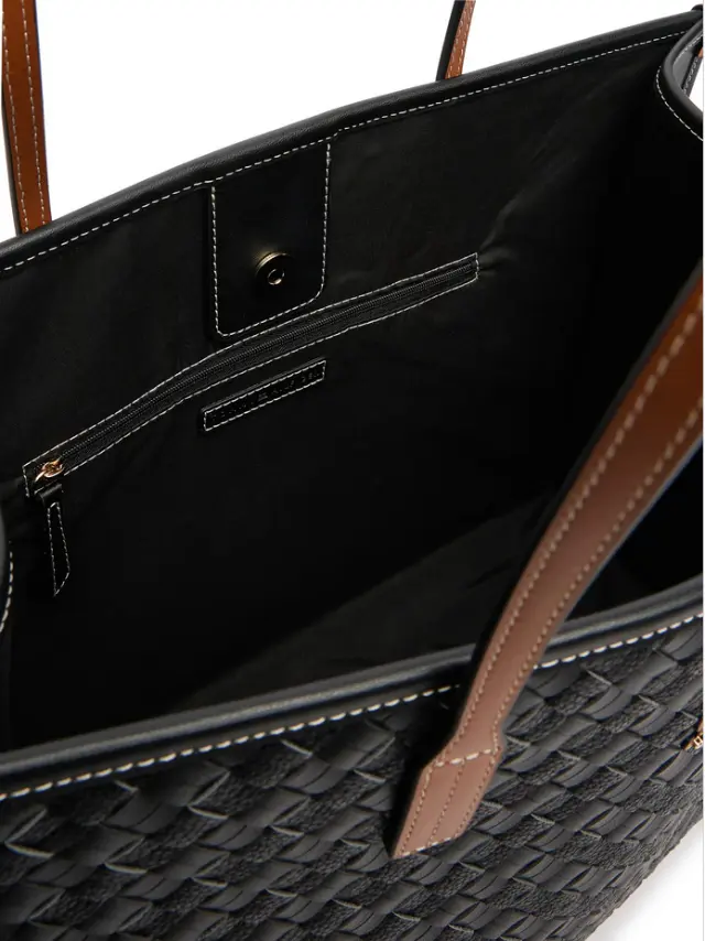 Γυναικεία Τσάντα Ώμου Tommy Hilfiger AW0AW18394-0GJ Μαύρη Μαύρο - One Size 2