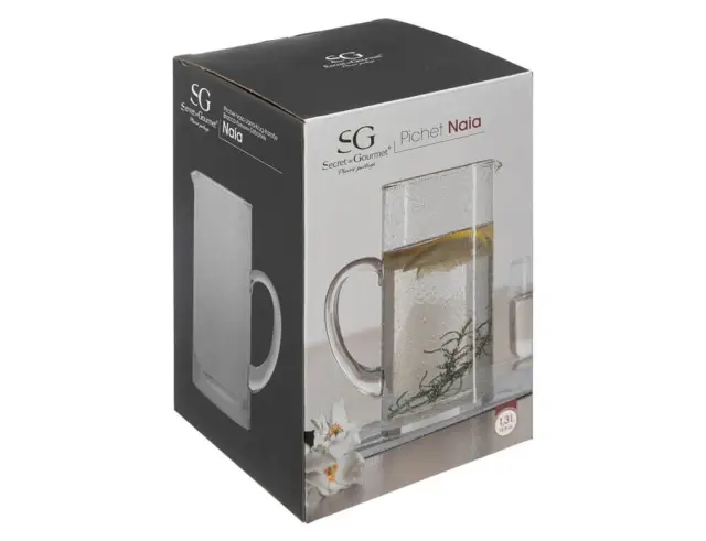Κανάτα με χερούλι Naia Secret de Gourmet με χωρητικότητα 1300ml 189032A 2