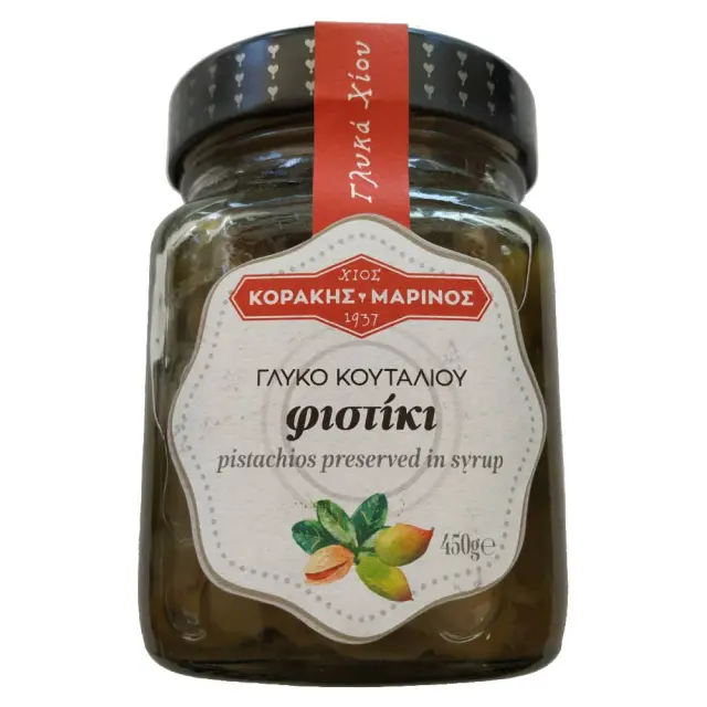 Γλυκό κουταλιού Φιστίκι, Χίου, Κοράκης-Μαρίνος, 450γρ